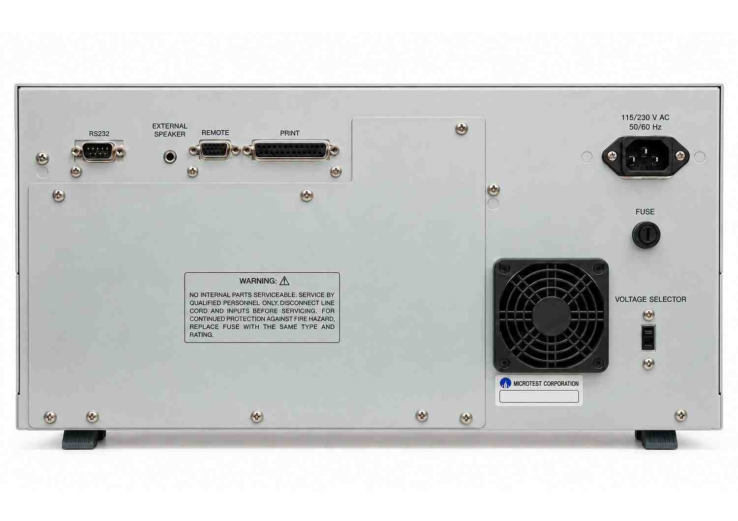 Image of Microtest k chassis rear telonicuk