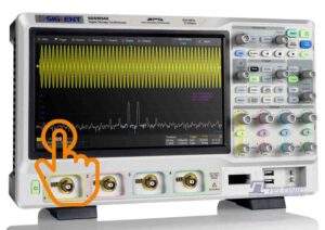 Image of Siglent sds5000x touch telonic 2